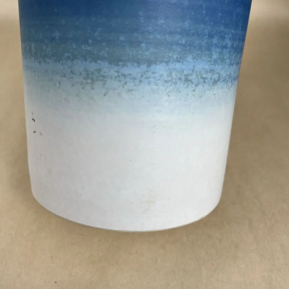 Blue White Pottery Vase Made In‎ Thailand  14” H